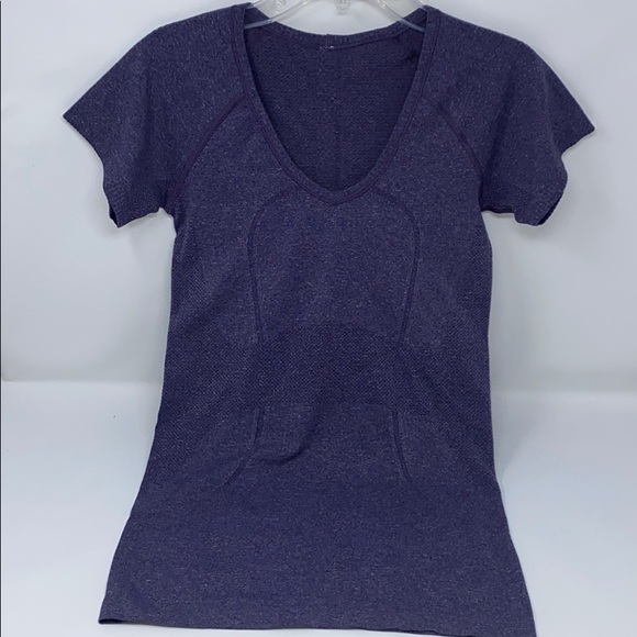 Lululemon Run Swiftly short sleeve sz 4 - Picture 7 of 8